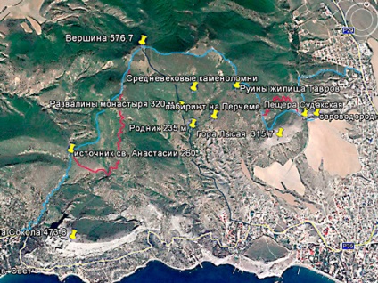 Sudak - piper - sursa anastasiei sfinte - o lumină nouă