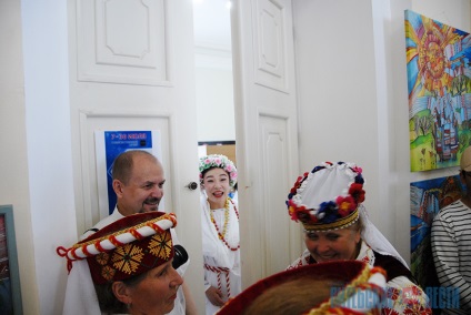 Nunta în tradițiile folclorice din Belarus a fost amenajată pentru cuplul chinez din Vitebsk