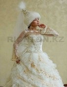 Esküvői ruhák a kazah menyasszony