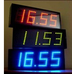 LED ceas electronic în Chelyabinsk - cumpărați montate pe perete LED condus de ceas pentru stradă sau