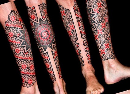 Tatuaj pe picioare - №1 în schițele tatuajelor, desenați la comandă, galerie foto 10gb, idei de tatuaje