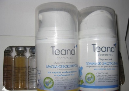 Recomandări cosmetice Teana de cosmeticieni