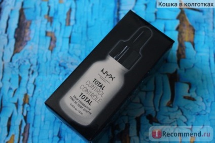 Tonal base nyx total control fundație picătură - 