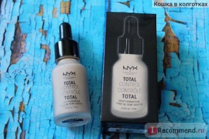 Tonal base nyx total control fundație picătură - 