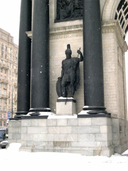 Arcul triumfal de la Moscova pe Kutuzovsky Prospekt - porțile triumfale - istoria construcției