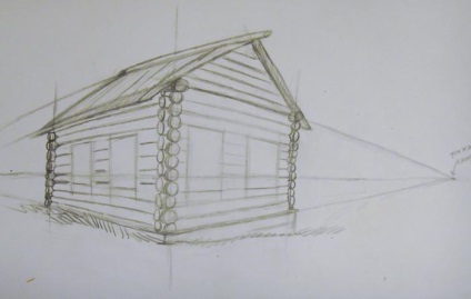 Învățați un copil să deseneze o casă