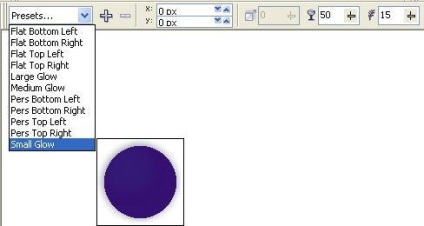 Corel desenează lecții text lucios în Corela - corel draw - produse software