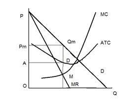 Producția de produse, prețul și venitul unui monopol - stadopedie