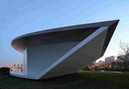 Expoziție pavilion weihai de la arhitecți face