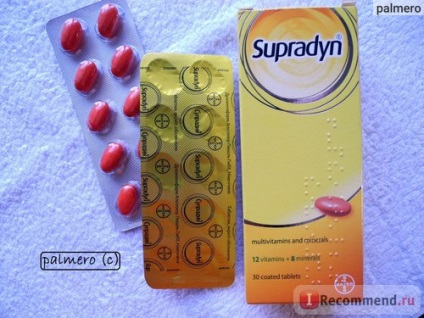 Vitaminele bayer supradin - vitamine supradin mai multe opinii despre cele mai publicate vitamine