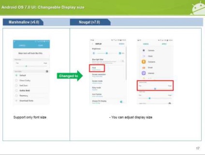 În gama samsung galaxy s7 și galaxia s7, puteți schimba rezoluția ecranului