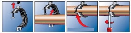 Repararea clemelor pentru conductele de utilizare