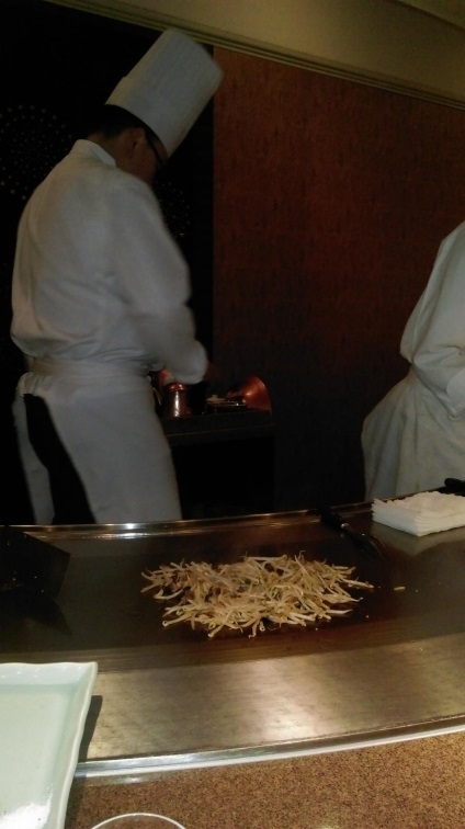 Bucătăria japoneză! Teppan-Yaki!