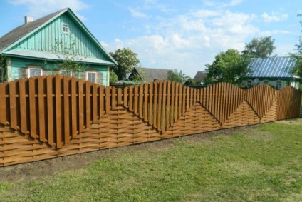 Garduri de scânduri varietate de opțiuni și construirea propriilor mâini, gardening24
