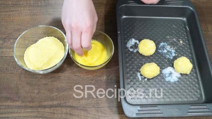 Sült rántott jégkrém lépésről-lépésre recept fotóval