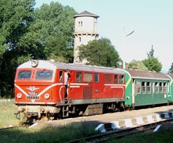 Calea ferată Ternopil, apă pe calea ferată