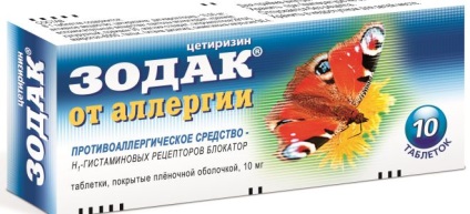 Zodak allergiából (allergia) Zodak egy allergiából