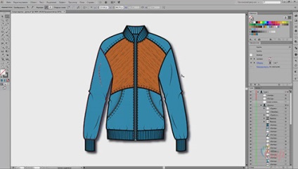 Adobe illustrator în designul de îmbrăcăminte