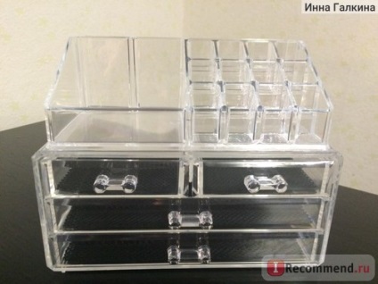 Organizator acrilic pentru cosmetice aliexpress acrilic cosmetice organizator de depozitare machiaj container