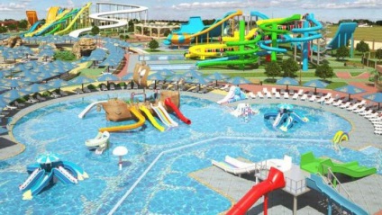 Aquapark în Cyrilovka descriere, servicii, atracții și recenzii