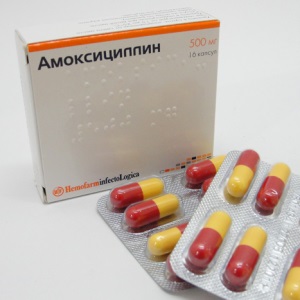 Amoxicilina (substanța diluată cu flemoxină) la otită