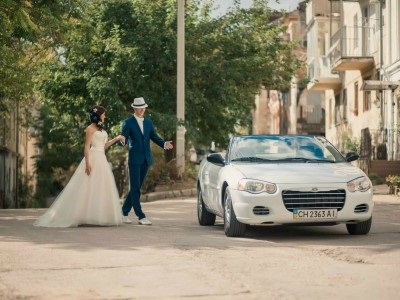 Închiriere, de închiriere convertibil pentru nunta în Sevastopol, Yalta, Crimeea, Sevastopol masina de nunta