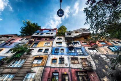 Casa de arhitectură Hundertwasserhaus și istoria sa