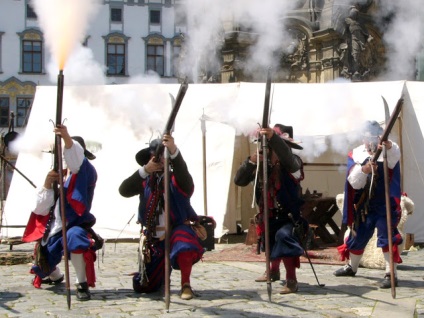 Bivak musketon - az első hadsereg (harc) puskapuka (puskapor)