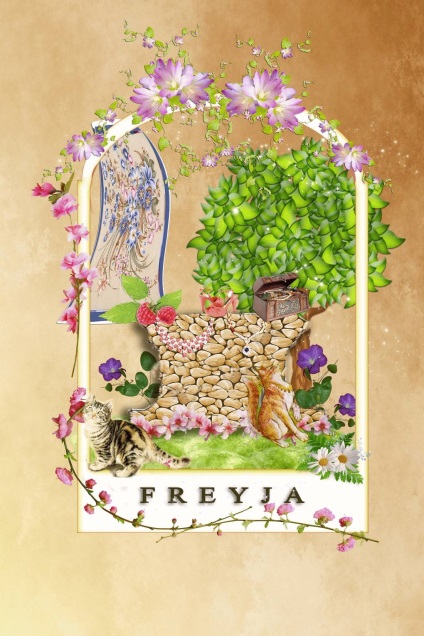 Freya istennő és az oltár