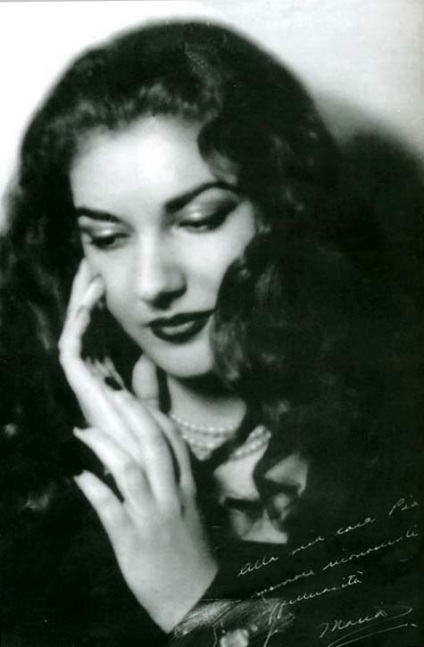 Divina Maria Callas (biografie, 33 poze)