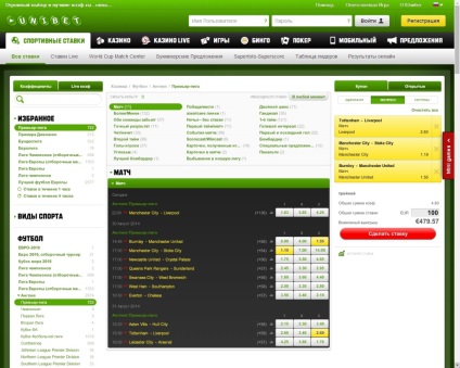 Bookmaker unibet, pariuri sportive în unibet, site, recenzii, bonusuri