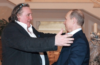 Ce face în țara noastră - noul rus - Gerard Depardieu, umkra