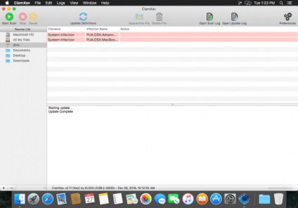 Clamxav descărcare, macos