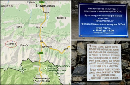 Orașul Dargavs al turismului mort în Osetia