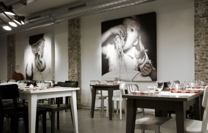 Designul peretelui în cafenea - mai mult de 25 de idei cele mai bune pe tema 