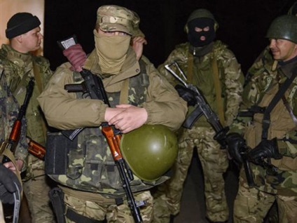 Echipajele principilor, care au luat partea răzvrătiților din Kramatorsk, au crezut că acestea sunt exerciții - politică