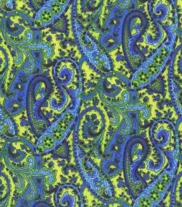 Enciclopedia de tehnologii și tehnici - model paisley - castravete indiene - în batik