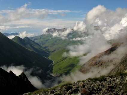 Munții din albumul de fotografie din Osetia de Nord și nu numai