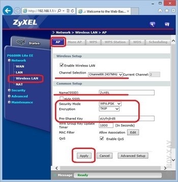 Instrucțiuni pentru configurarea routerului wi-fi zyxel p660hn lite - 14 iunie 2013 - instrucțiuni de instalare -