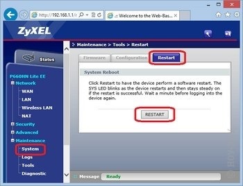 Útmutatók a wi-fi router konfigurálásához zyxel p660hn lite - 2013. június 14. - beállítási utasítások -