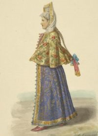 Istoria costumului folcloric rusesc