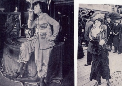Istoria pantalonilor pentru femei, fuziunea de stiluri
