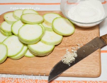 Zucchini cu sorrel în greacă - foto-rețete pentru gătit pas cu pas
