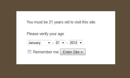 Cum se adaugă verificarea vârstei în wordpress