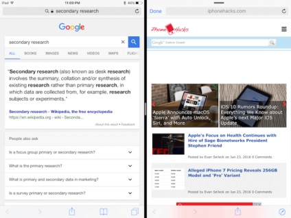 Cum se utilizează modul de vizualizare în safari pe ipad