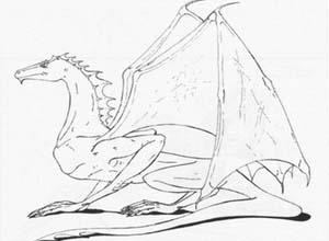 Cum să atragă un dragon în creion pas cu pas