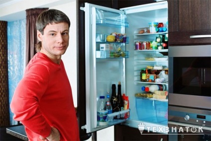 Cum de a depăși un hotpoint frigider cu aer cald