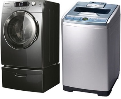 Ce mașină de spălat pentru a alege partea frontală sau verticală