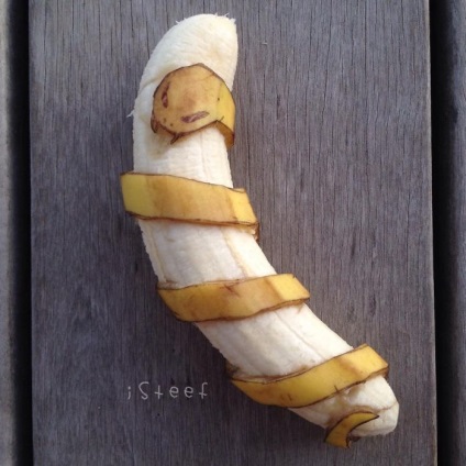 Cum de a tăia o lucrare de arta de banane