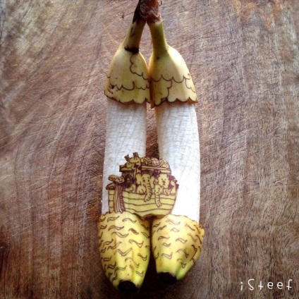 Hogyan vágjunk ki egy banánművet